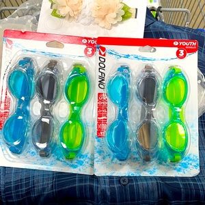 2 pack of 3 pack Dolfino Youth Google